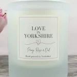 Love In Yorkshire - Candle
