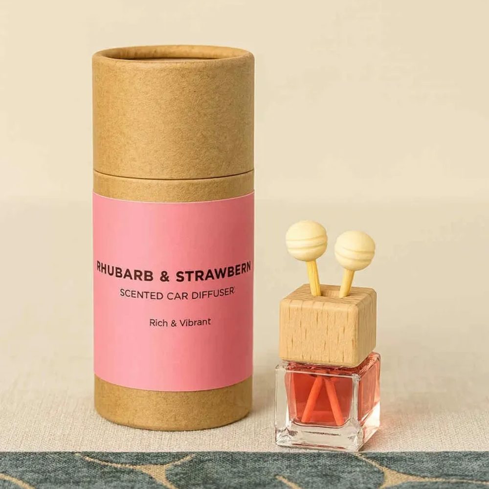 Rhubarb and Strawberry Car Diffuser