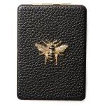 Black Oblong Compact Mirror