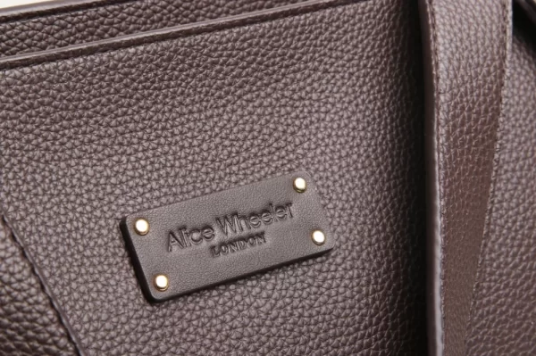 Chocolate Kensington Tote Bag