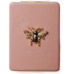 Pink Oblong Compact Mirror